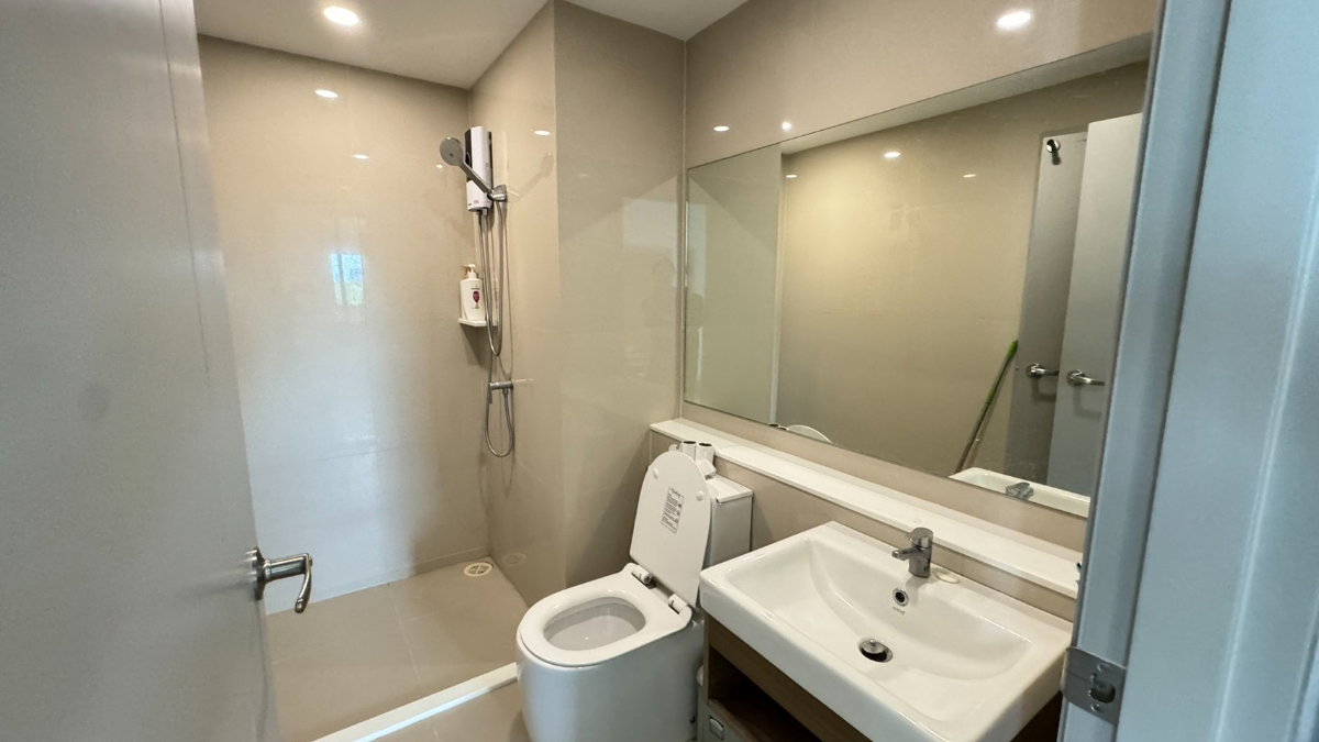 รูป Condo for RENT : Aspire Sukhumvit Onnut  𝐒𝐢𝐳𝐞 :  45 sqm. 2 Bed / 1 Bath / Corner room /Pool view  𝐅𝐥𝐨𝐨𝐫 :  6th   ✅เFully furnished - รูปที่ 13/13