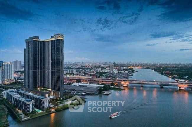 picture 1-BR Condo At The Politan Rive, 50th-Floor 📍 400m To MRT Phra Nang Klao Bridge (ID 3068549) - 1/15