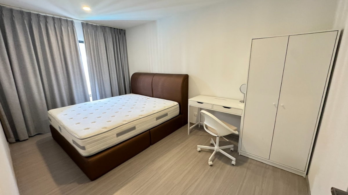รูป Condo for RENT : Aspire Sukhumvit Onnut  𝐒𝐢𝐳𝐞 :  45 sqm. 2 Bed / 1 Bath / Corner room /Pool view  𝐅𝐥𝐨𝐨𝐫 :  6th   ✅เFully furnished - รูปที่ 4/13
