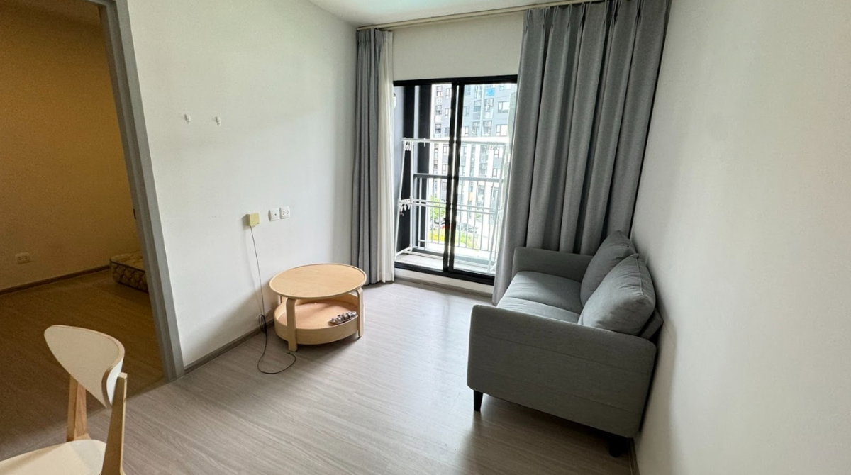 รูป Condo for RENT : Aspire Sukhumvit Onnut  𝐒𝐢𝐳𝐞 :  45 sqm. 2 Bed / 1 Bath / Corner room /Pool view  𝐅𝐥𝐨𝐨𝐫 :  6th   ✅เFully furnished - รูปที่ 5/13