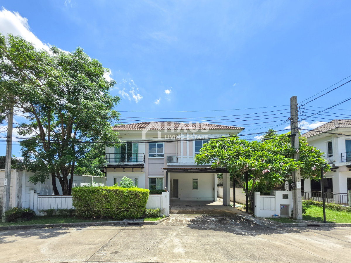 รูป 🚨 ดีลแรร์! บ้านแปลงริมไม่ชนใครเลย 4 ทิศ ความเป็นส่วนตัวขั้นเทพ สภาพกริ๊บ 🔥 ขายบ้านเดี่ยว ไลฟ์ บางกอก บูเลอวาร์ด พระราม 5 🔥/ 5 ห้องนอน #HRM5084 - รูปที่ 1/20