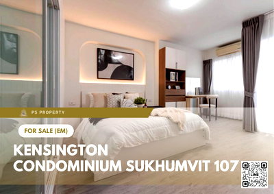 ขายคอนโด : ขายด่วน 🔥 Kensington Condominium Sukhumvit 107 🔥 2 ห้องนอน 2 ห้องน้ำ ใกล้ BTS แบริ่ง