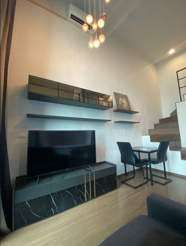 รูป ให้เช่าคอนโด ไอดีโอ พระราม 9-ตัดใหม่ อาคาร 1 ชั้น 19 Duplex 2 ห้องนอน ขนาด 34.00 ตรม ใกล้ ใกล้ Foodland รามคำแหง - รูปที่ 3/8
