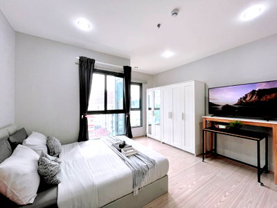 คอนโดให้เช่า : [VR0498]🔥 เช่าเริ่ม 11,000 | The Tree หัวหมาก อินเตอร์เชนจ์ | ฟรี WiFi! | ใกล้ MRT ลำสาลี 300 ม. ติดเดอะมอลล์บางกะปิ 🔥