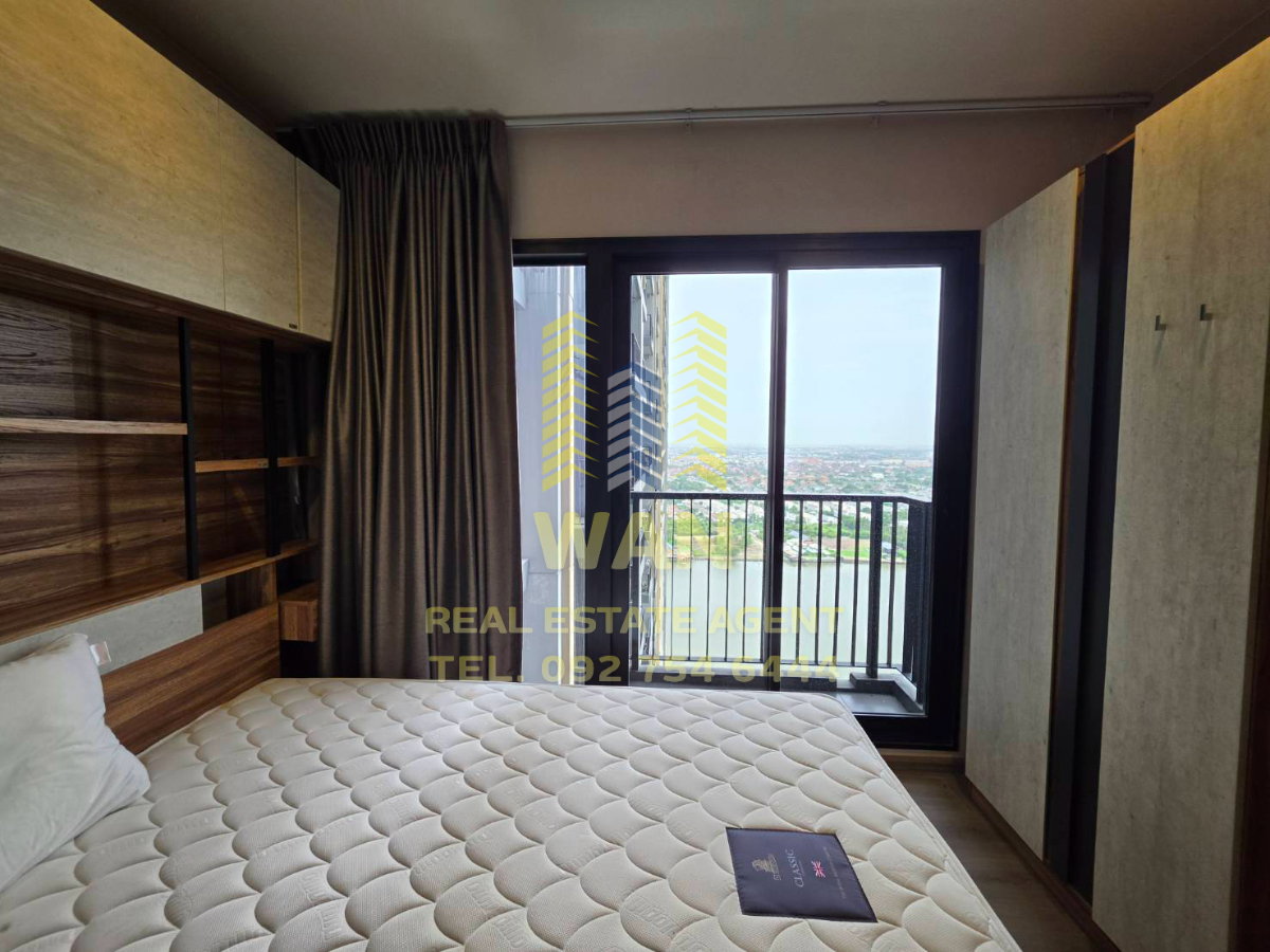 รูป ให้เช่า The politan aqua ชั้น 34 ขนาด 31 ตร.ม. วิวสวน แม่น้ำ เฟอร์นิเจอร์ เครื่องใช้ไฟฟ้า ครบพร้อมอยู่ - รูปที่ 7/12