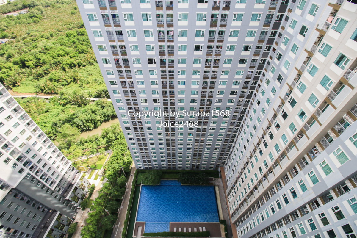 รูป ให้เช่า คอนโด แอสปาย เอราวัณ สำโรง ศรีด่าน ปากน้ำ 29.86 ตร.ม เฟอร์นิเจอร์ครบ ชั้น 28 ติดรถไฟฟ้า BTS - รูปที่ 10/11