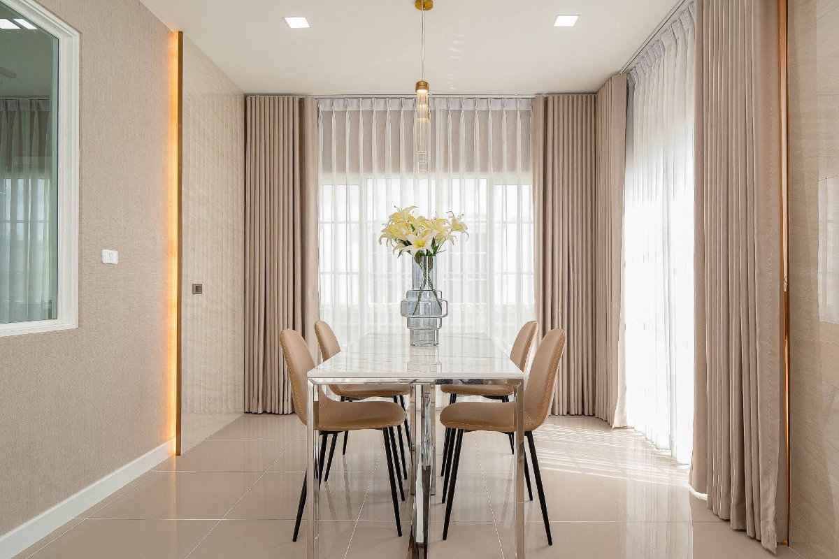 รูป 🏡ให้เช่า บ้านเดี่ยวใหม่ เพรสทีจ ฟิวเจอร์-รังสิต 140 ตรม. 40 ตร.ว. ตกแต่งสวย เสร็จพร้อมอยู่ ลากกระเป๋าเข้าอยู่ได้เลย🏡 - รูปที่ 8/11
