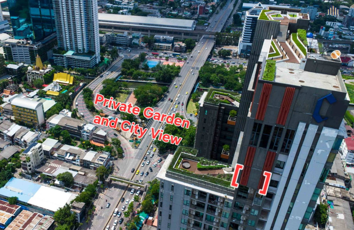 รูป วิวสวน+เมือง Exclusive ห้องเดียวในโครงการ!! ขายคอนโด ซี เอกมัย (C Ekkamai) Loft Studio ห้องมุม เพดานสูง 4.5 เมตร 2 ห้องนอน 68 ตร.ม. ตกแต่งครบ - รูปที่ 7/14