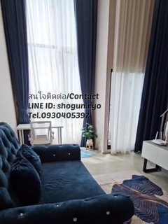 รูปภาพ 🚝✨For rent, Luxurious duplex, high ceiling, built-in closet, good view
✨Origin Plug and Play Ramkhamhaeng Triple Station near The Mall Bangkapi