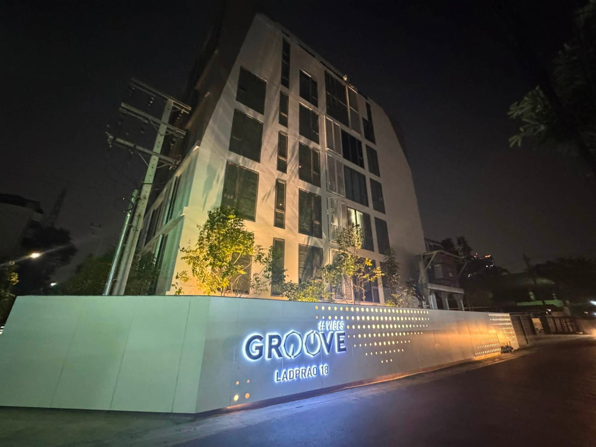 รูป 🏢 ให้เช่าคอนโด : GROOVE VIBES LADPRAO 18 (กรู๊ฟ ไวบส์ ลาดพร้าว 18) รหัสทรัพย์ | 📌LNP-C13990 - รูปที่ 11/14