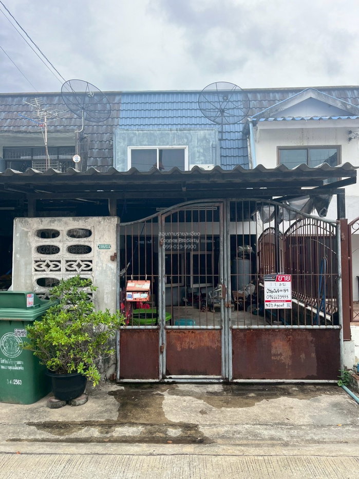 รูป ขายทาวน์เฮาส์ 2 ชั้น ซอย หมู่บ้านพรสว่างนิเวศน์ เทพารักษ์ สมุทรปราการ CX-155030 ✅ ทักไลน์ @connexproperty ตอบทันที ทีมงานมืออาชีพ ✅ - รูปที่ 1/12