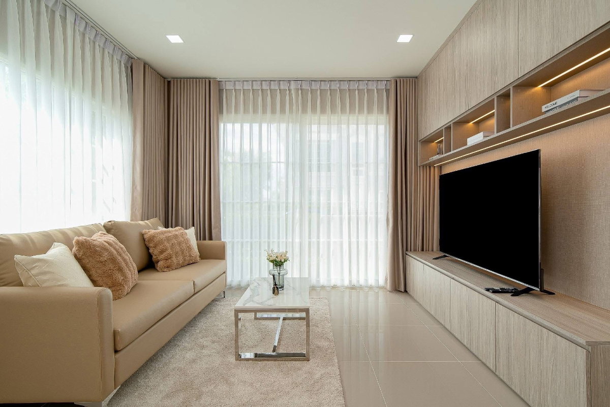 รูป 🏡ให้เช่า บ้านเดี่ยวใหม่ เพรสทีจ ฟิวเจอร์-รังสิต 140 ตรม. 40 ตร.ว. ตกแต่งสวย เสร็จพร้อมอยู่ ลากกระเป๋าเข้าอยู่ได้เลย🏡 - รูปที่ 9/11