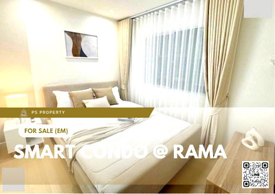 Condos for sale : Urgent Sale ✨ Smart Condo @ Rama 2 ✨ Fully furnished and equipped with appliances; close to the Dao Khanong–Din Daeng–Bang Na expressway ramps.