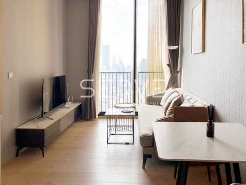 ðĨHot Deal 22KðĨ - New Room 1 Bed Super High Fl. 35+ Good Location Close to BTS Asok & MRT Sukhumvit 550 m. at Noble BE19 Condo / For Rent