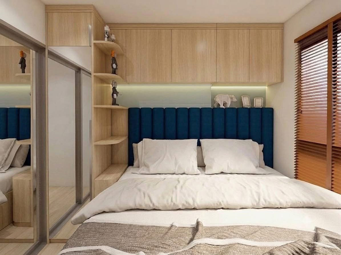 รูป  ห้อง Rare วิวสวน ฟีลบ้าน 🏡 สไตล์ Muji-Scandinavian รีโนเวทใหม่ 100% @The Trust Residence รัชดา-พระราม 3  ใครกำลังมองหาคอนโดแต่งครบพร้อมอยู่ - รูปที่ 9/14