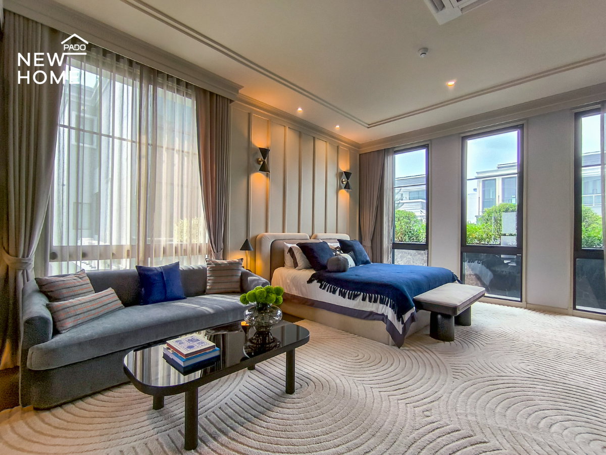รูป Connoisseur พัฒนาการ บ้านหรู 3 ชั้น พร้อมลิฟต์ส่วนตัว จอดรถ 10 คัน พร้อม โรงจอดซุปเปอร์คาร์ พื้นที่ใช้สอย 952 ตร.ม - รูปที่ 39/70