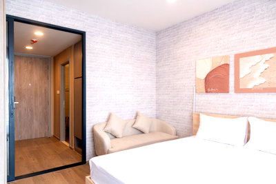 คอนโดให้เช่า : ว่างพร้อมอยู่! The Crown Residences. สตูดิโอ 25ตร.ม. Line id: @pfagent