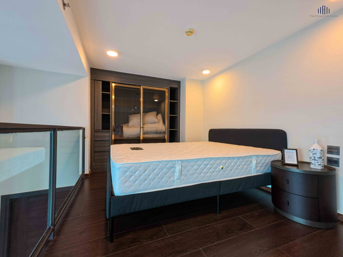 รูป วิวสวน+เมือง Exclusive ห้องเดียวในโครงการ!! ขายคอนโด ซี เอกมัย (C Ekkamai) Loft Studio ห้องมุม เพดานสูง 4.5 เมตร 2 ห้องนอน 68 ตร.ม. ตกแต่งครบ - รูปที่ 11/14