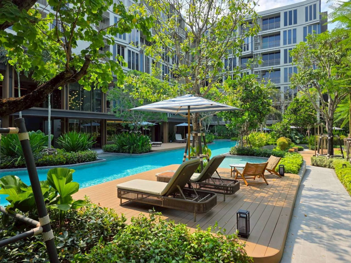 รูป ให้เช่า เมคินเฮาส์ คอนโดแสนสิริ 2ห้องนอน 50 ตร.ม. ติดเซนทรัลเฟส ชั้น 2 ตกแต่งครบ - รูปที่ 13/21