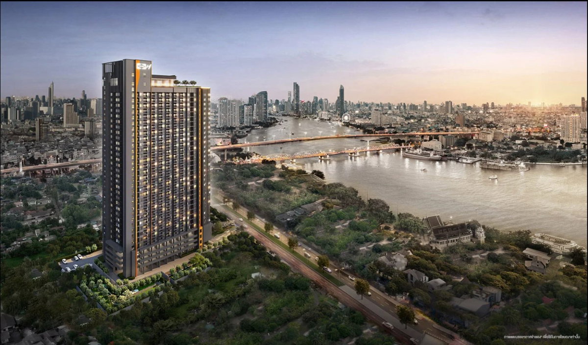picture Sale at Original Price: River View Unit at Flexi Riverview-Charoennakorn - 2/13