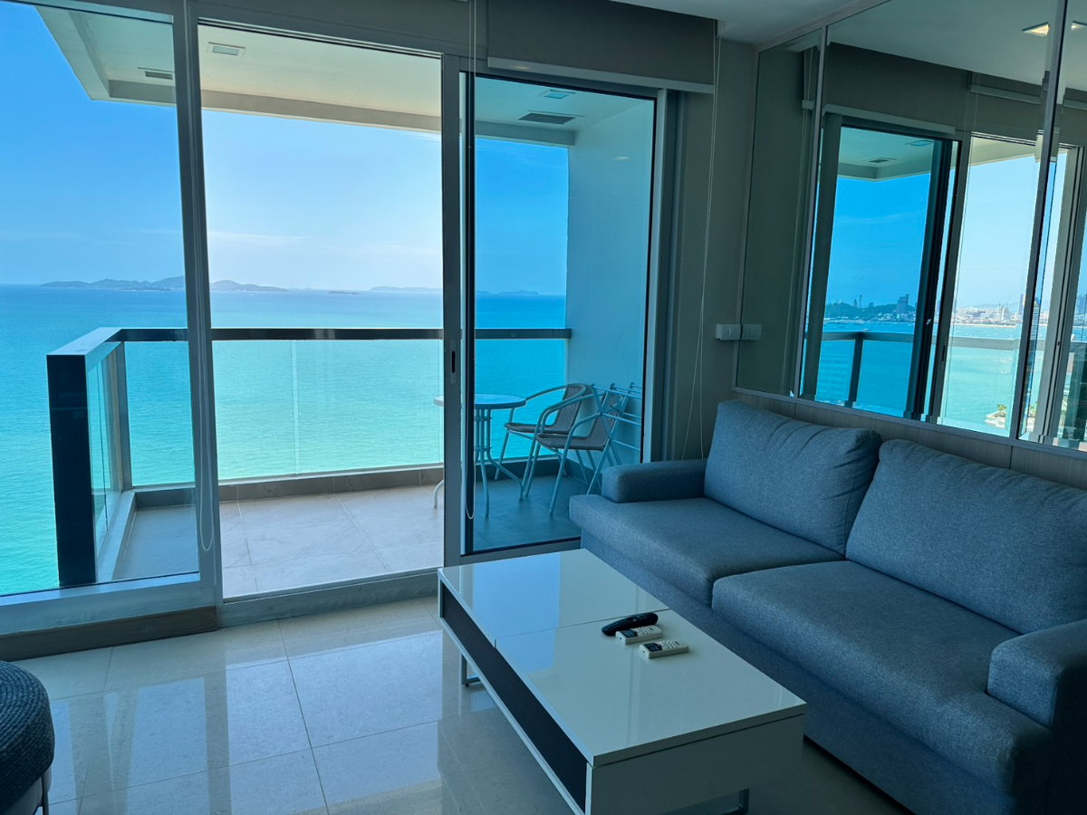 รูป For rent condo The Palm wongamat beach front Pattaya (S03-1970) - รูปที่ 2/23
