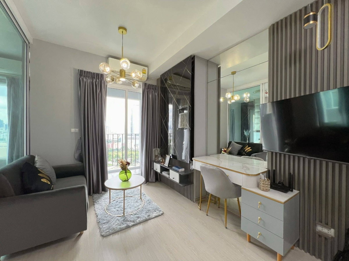 รูป For Rent  🏢✨ Chapter One Eco Ratchada - Huai Khwang  สนใจแอดไลน์ @255ghzjq. มี@ด้วยน้าꔛ - รูปที่ 4/7