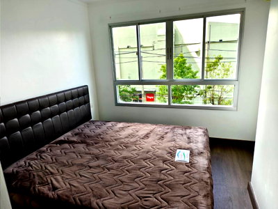 คอนโดให้เช่า : Rent Lumpini ville สุขุมวิท 77-2 เฟอร์ครบ 30 ตรม. 10,000 บาท