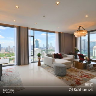 รูปภาพ เช่าคอนโด Q1 Sukhumvit 💎 3นอน 162.76ตร.ม. 250k ✨ ห้องตกแต่งสวยสไตล์โชว์รูม พร้อมวิวพาโนรามา 3 ทิศสุดตระการตา 🌊 ติด BTS นานา