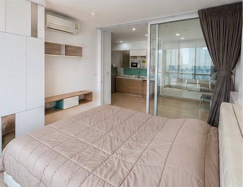 picture Condo for rent 2 bedroom near MRT - 3/15