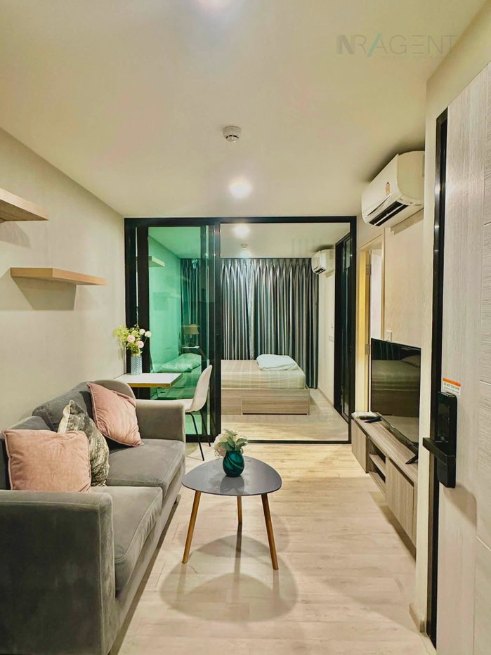 รูป ให้เช่าคอนโด ดิ ออริจิ้น สุขุมวิท 105 อาคาร B ชั้น 4 1 ห้องนอน ขนาด 27 ตรม ใกล้ ดาดฟ้า ลาซาล Market Park - รูปที่ 1/8