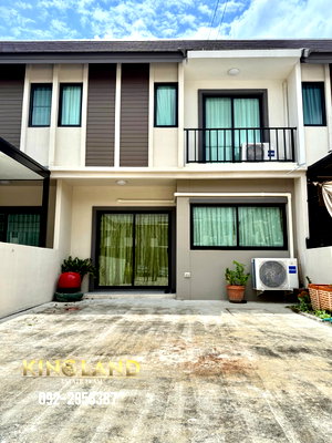 เช่าทาวน์โฮม วิทยาลัยบริหารธุรกิจและการท่องเที่ยวกรุงเทพ : 🏡 ทาวน์โฮมไซส์ใหญ่ บ้านใหม่มาก! พร้อมเข้าอยู่ The Colors รามอินทรา – หทัยราษฎร์ (The Colors Ramintra – Hathairat) 🔥เพียง 18,000 บาท/เดือน