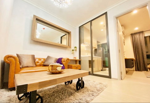 Rent a beautiful, affordable, ready-to-move-in condo at Life Sukhumvit 62, near BTS Bang Chak. Interested? Add me on Line: @841qqlnr