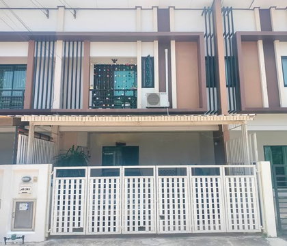 🔥 Hot Sale! 2-Story Townhome at✅ Baanfah Greenery Pinklao-Sai 5 ready to move in.