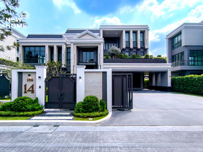 บ้านเดี่ยว สถาบันเทคโนโลยีไทย-ญี่ปุ่น : Connoisseur พัฒนาการ บ้านหรู 3 ชั้น พร้อมลิฟต์ส่วนตัว จอดรถ 10 คัน พร้อม โรงจอดซุปเปอร์คาร์ พื้นที่ใช้สอย 952 ตร.ม
