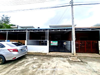 ทาวน์โฮม ปลวกแดง : ทาวน์เฮ้าส์ 27.3 ตร.วา ดีโฮม ปลวกแดง-วังตาผิน ปลวกแดง ระยอง 1.8M