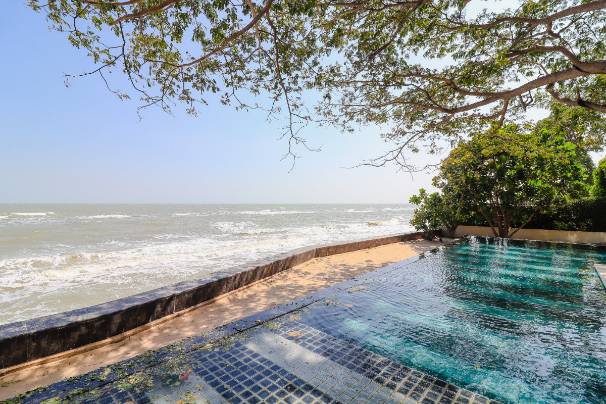 รูป ขายคอนโด บ้านแสนคราม หัวหิน | 2 นอน 76 ตร.ม. วิวสระ | เฟอร์ครบ+แอร์ใหม่ | 4.9 ล้านบาท (ต่อรองได้) - รูปที่ 12/18
