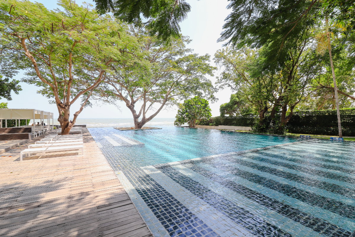 รูป ขายคอนโด บ้านแสนคราม หัวหิน | 2 นอน 76 ตร.ม. วิวสระ | เฟอร์ครบ+แอร์ใหม่ | 4.9 ล้านบาท (ต่อรองได้) - รูปที่ 13/18