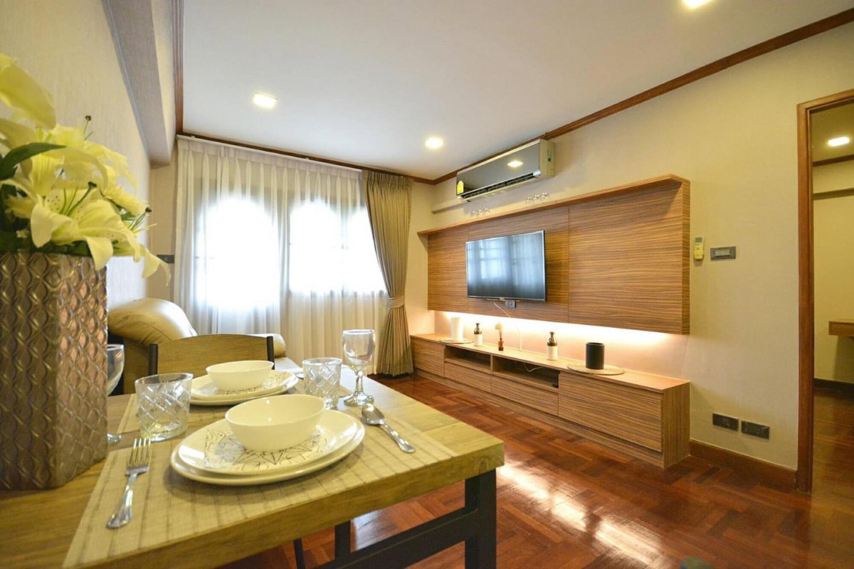 รูป ★ Thonglor Tower ★ 50 ตรม.,ชั้น 12 (1 ห้องนอน 1 ห้องน้ำ), ★ใกล้ BTS ทองหล่อ★ สิ่งอำนวยความสะดวกมากมาย★ เครื่องใช้ไฟฟ้าครบครัน★ - รูปที่ 3/8
