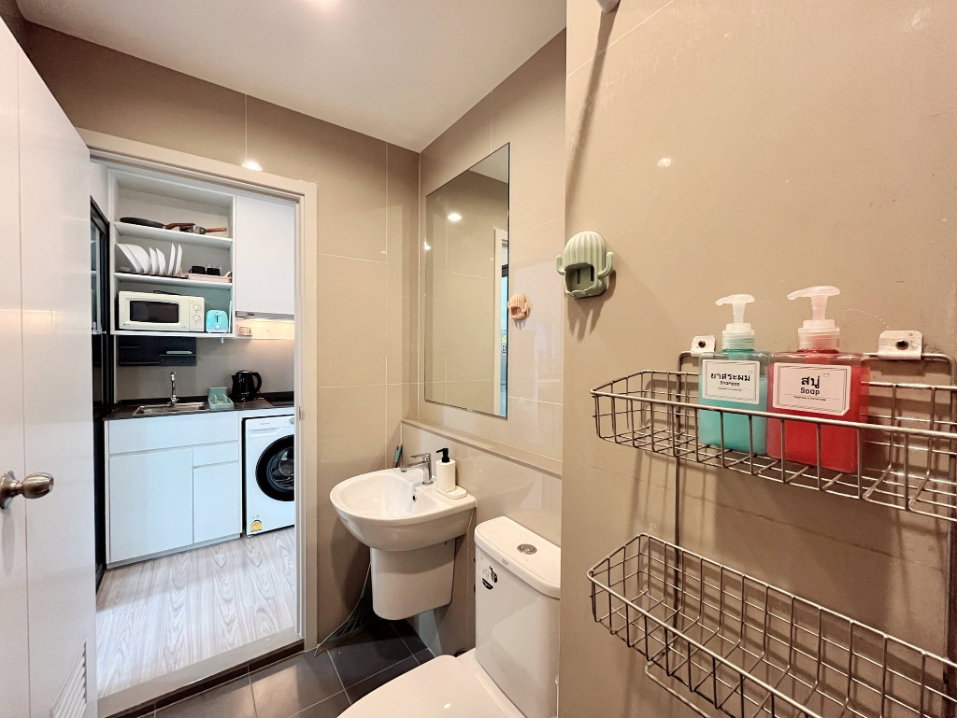 picture [VR0498]🔥 Rent from 11k | The Tree Hua Mak Interchange | Free WiFi & Kitchenware | 300m to MRT Lam Sali & Next to The Mall Bangkapi 🔥 - 4/20