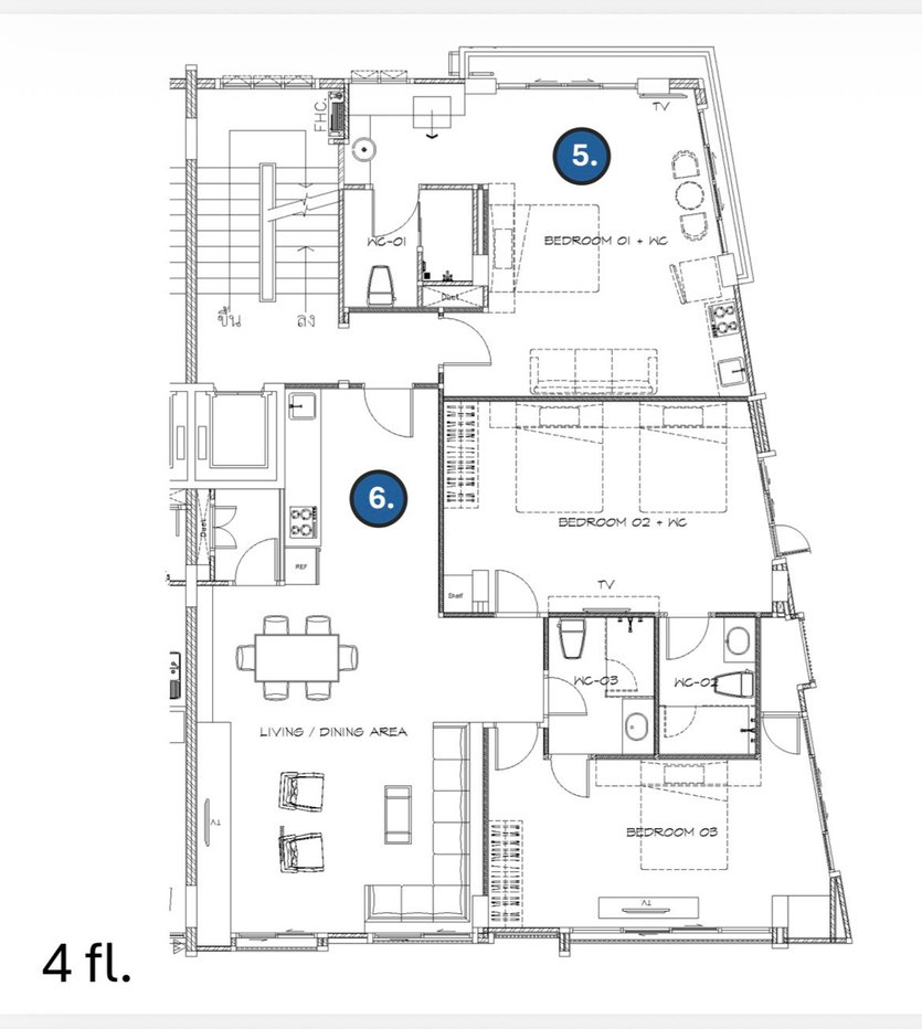 รูป ไพรเวทเรสซิเดนซ์สำหรับเช่า / Exclusive Room สำหรับเช่า - รูปที่ 15/16