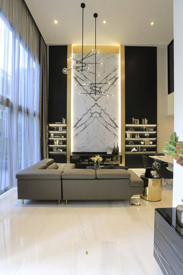 รูป ⭐️ให้เช่า Luxury townhome Quarter 39 🛋️เฟอร์ครบ 🐶Pet friendly - รูปที่ 4/15