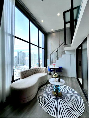 คอนโดให้เช่า : ✨Duplex 2 Bedrooms Unit For Rent @ KnightBridge Space Sukhumvit Rama 4 ✨ 🏡