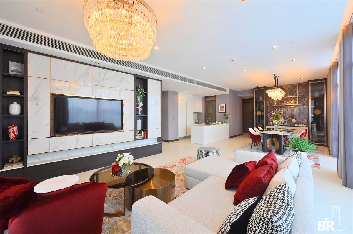 รูป เช่าคอนโด Q1 Sukhumvit 💎 3นอน 162.76ตร.ม. 250k ✨ ห้องตกแต่งสวยสไตล์โชว์รูม พร้อมวิวพาโนรามา 3 ทิศสุดตระการตา 🌊 ติด BTS นานา  - รูปที่ 3/13