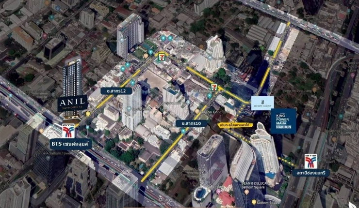 picture ANIL Sathorn: Brand New & Move-in Ready. Prime Location at BTS Saint Louis. - 18/18