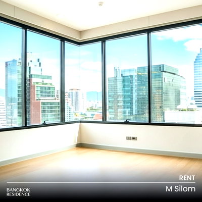 Condos for rent : Rental Condo 💥 M Silom, 1BR 54 sq.m. 35K 🔥 Best Price, Near BTS Chong Nonsi 