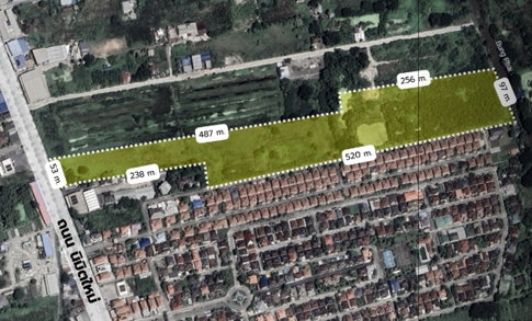 Land for Sale on Nimit Mai Road, Min Buri – 37 Rai, Yellow Zone (Y.2), Perfect for Housing Project Development