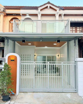 บ้านสวย  3 ห้องนอน #หมู่บ้านนันทนา การ์เด้นท์ 2  ท่าอิฐ รัตนาธิเบศร์  รีโนเวทใหม่  ใกล้ MRT บางรักน้อย ท่าอิฐ