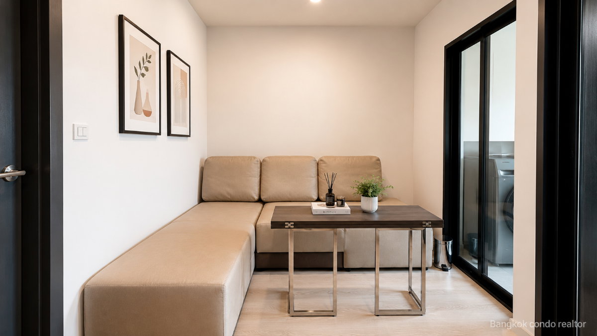 รูป 🍀🍀🍀Beautiful condo 🌸 ให้เช่า📌 เอลิโอ เดล เนสท์(Line:@rent2022) 🚆BTS อุดมสุข✨พร้อมเข้าอยู่ ✨A11918 - รูปที่ 4/7
