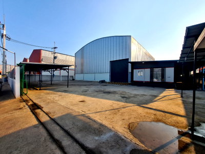 Factory for sale Sinsakhon Printing City Industrial Estate : Warehouse for sale, size 1 Rai, Khok Kham, Mueang Samut Sakhon.