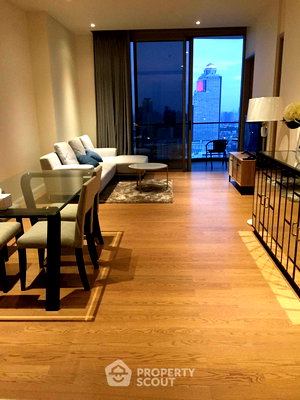 Condos for rent : 33rd-Floor 1-BR Magnolias Waterfront Residences, BTS Saphan Taksin (ID 3069563)